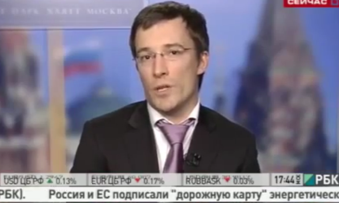 (Видео) Михаил Зимянин выразил свою точку зрения о возможности создания оффшорной зоны в России в прямом эфире телеканала РБК-ТВ